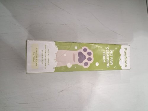 PawSono No-Rinse Foaming Paw Cleaner with Built-in Scrubber Brush - 150ml image 2