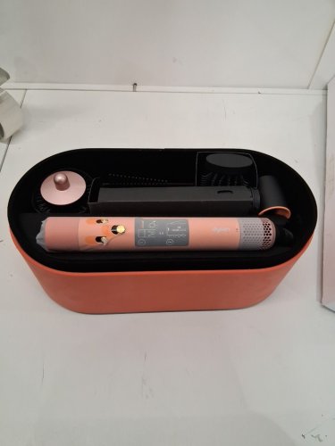 6PC DYSON I.D CURLY + COILY AIRWRAP MULTI STYLER AND HAIR DRYER WITH BLUETOOTH - SPECIAL EDITION CERAMIC APRICOT TOPAZ ( MODEL: HS08) image 2