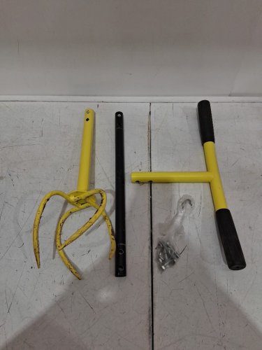 ALTDORFF MANUAL TWIST TILLER GARDEN CLAW AND GLOVES - 17" x 8.7" x 6" - YELLOW (MODEL: 1944) image 3
