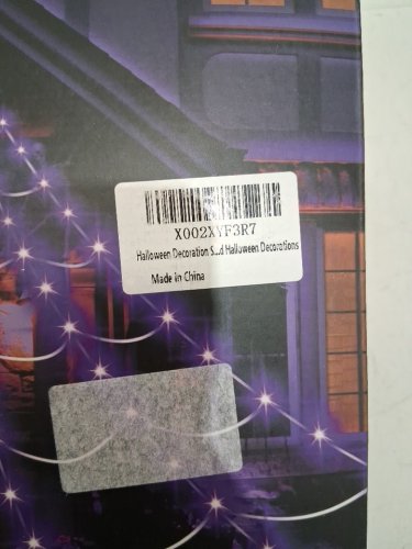 Outdoor Spider Web Lights Halloween Decorations - 135 leds - 16ft - 9 light modes - purple image 3