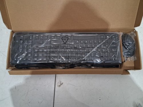 AMAZON BASICS MOUSE & KEYBOARD BUNDLE WIRED - BLACK (MODEL: B00B7GV802 image 3