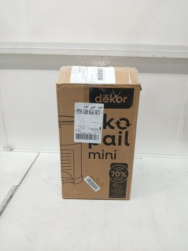 DEKOR mini diaper pail - 9l - white (model: 2-10121) image 2