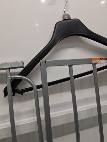 REGALO EASY STEP EXTRA WIDE METAL SAFETY GATE - 30X29-49" - PLATINUM GREY (MODEL: 1164 EP DS) image 4