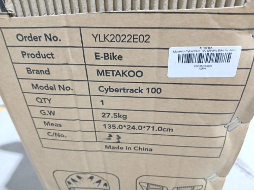 Metakoo Mountain e-bike electric bicycle - 26" - 36V - 20MPH - Black (Model: Cybertrack 100) image 9