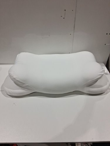 Mellow Sleep Cloud Align Ultimate Cooling Comfort Pillow - HIGH 11.8" x 19.7" x 4.3" -5.1" - White image 3