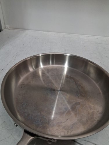stainless steel pan - 12" image 4