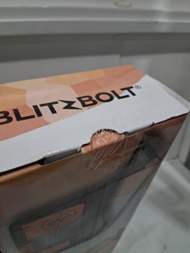 BLITZBOLT POP-UP SOCCER GOAL- 4FT X 3FT - BLACK/ORANGE image 3