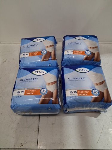 44PK UNISEX TENA PROTECTIVE INCONTINENCE UNDERWEAR ULTIMATE ABSORBENCY - 55"- 66" EXTRA LARGE - (MODEL:‎ 072433) image 2