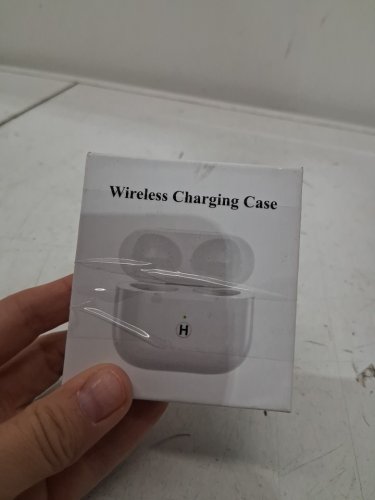 Wireless Charging Case Compatible with AirPods 4th Generation - WHITE image 2