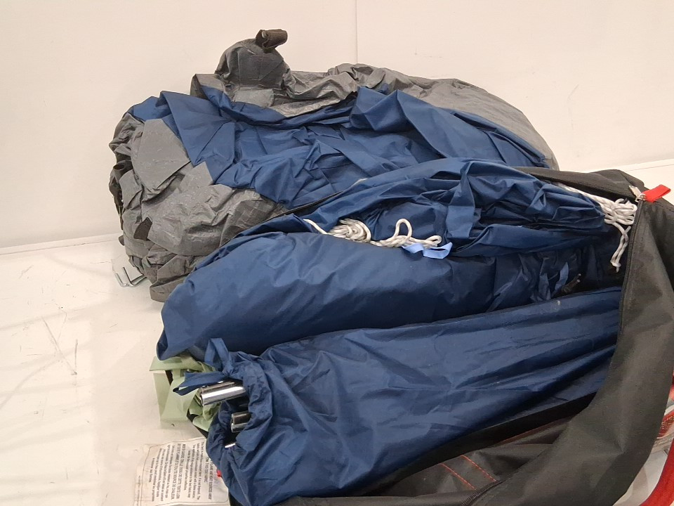 COLEMAN 8-PERSON modified dome full fly CAMPING TENT - 9FT x 12FT x 6FT - blue (MODEL: 1985281) image 3