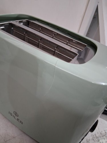isiler 2 slice wide slot toaster - green (model: ta01302d-ul) image 5