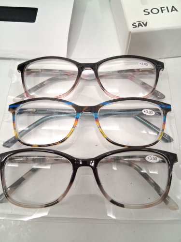 3PK Innovative Eyewear SOFIA Reading Glasses - +3.00 - Assorted Designs (Model: 8851300) image 3