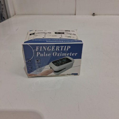 Portable battery-powered Fingertip Heartrate Pulse Oximeter - White (Model: BSX253) image 2