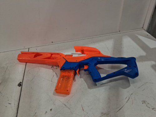 Nerf N Series Pinpoint Precision Blaster with 18 N1 Foam Darts- orange/blue image 3