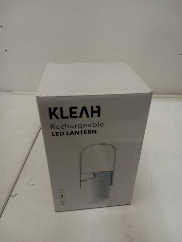 KLEAH Table Lamp Portable Cordless Lantern with 360° Portable Handle - up to 50hrs - white - (model:kn-l6230la) image 2