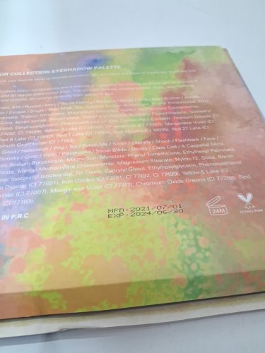 **expired** cali glam color collection eyeshadow palette - 66 colours - multi colour image 4