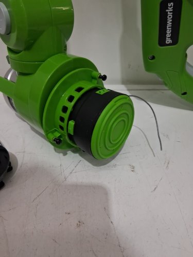 GREENWORKS CORDLESS STRING TRIMMER - 24V - BATTERY AND CHARGER NOT INCLUDED - 12" - GREEN *tool only* (MODEL: 2100302) image 6