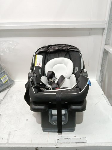 GRACO SNUGRIDE 35 LITE LX INFANT CAR SEAT - MAX WEIGHT 34LBS - BLACK/GREY (MODEL: 2119658) image 3