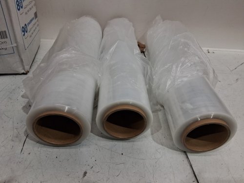 3PK PSBM durable stretch film/wrap - 17" x 1476FT PER - clear (model : B0C8JZ5NQR) image 4