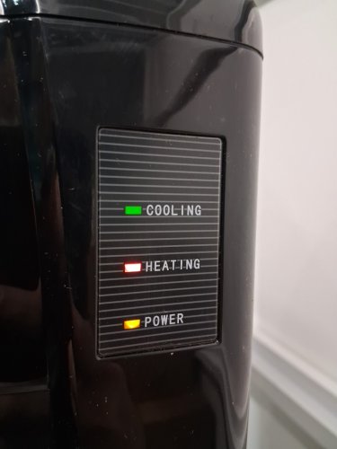 Frigidaire 5 Gallon Top Load Water Dispenser Built-In mini fridge Compartment - Black (model: fgwc413-black) image 7