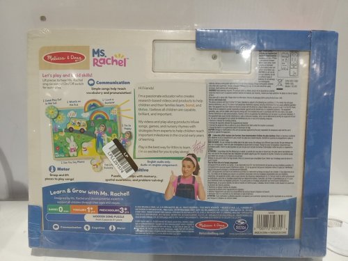 6PC Melissa & Doug Ms.Rachel Wooden Song Puzzle with 6 favourite songs (model: 50355) image 3