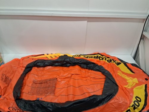 INTEX RECREATION Kids EXPLORER 200  INFLATABLE BOAT SET - 2-PERSON - 73" X 37" - ORANGE (MODEL: 58331EP) image 4