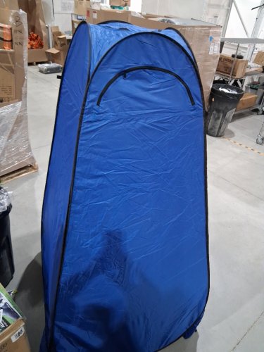 POP UP PORTABLE CHANGE ROOM & SHOWER TENT - 6.5FT x 4FT - BLUE image 2