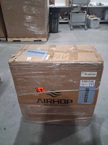 24pk AIRHOP Exercise Equipment Mats with High Density EVA Foam - 0.56" thick - black (model:  ah-gp1-14-bk-24pcs) image 3