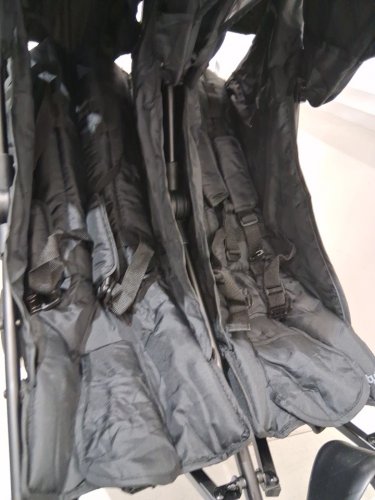 Ingenuity 3Dlite Double Umbrella Stroller - Each Seat up to 50 Pounds cap - Black (MODEL:31923) image 5