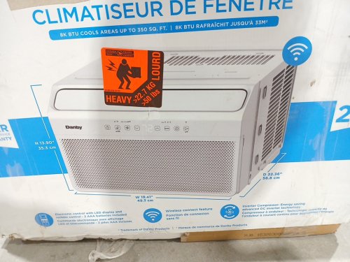 DANBY 3-IN-1 WINDOW AIR CONDITIONER - 8000 BTU INVERTER - WHITE (MODEL: DAC080B8IWDB-6) image 13