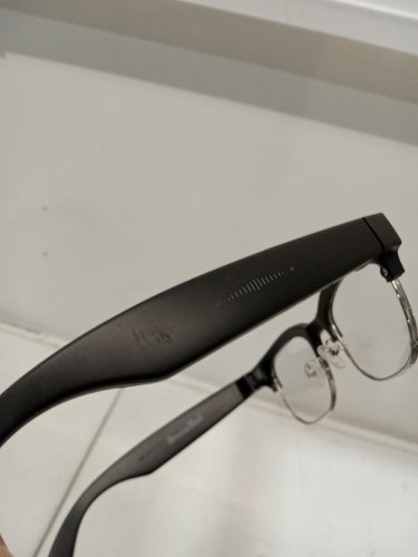 Booabei Smart AI Glasses with 8MP Camera, 4K Recording, and Photochromic Lenses - 150mm Frame - Black (Model: W630) image 7