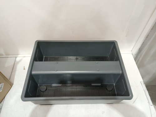 PURE GARDEN OUTDOOR PLASTIC RAILING PLANTER, 20.75" X 15.25" X 8" - GREY (MODEL: 50-LG1462) image 4