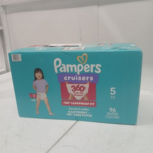 96PK PAMPERS CRUISERS 360 PULL ON DIAPERS - SIZE 5 (MODEL:21366829) image 2