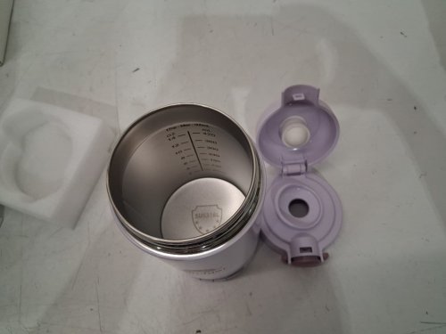 comfyer baby 2-in-1 Portable Baby Bottle Warmer Pro with Built-in Sterilizer, dual modes for milk & water - 17oz - purple (model: bw02) image 4
