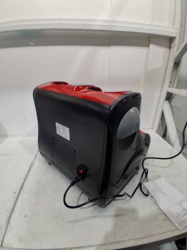 COSTWAY heated shiatsu Foot and Calf Massager - black/red (model: hf10001us-RE) image 4