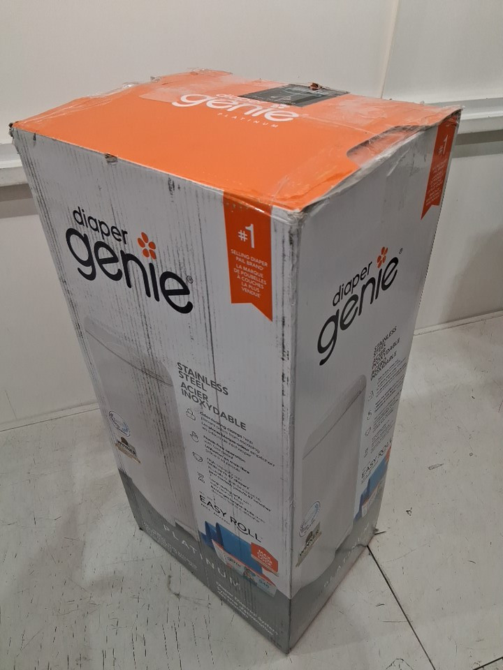 Playtex Diaper Genie Signature Platinum Diaper Pail - 27" - white (model: I000808) image 5