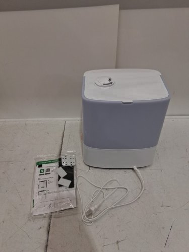 HOMVANA ULTRASONIC WARM & COOL MIST HYYBRID SMART HUMIDIFIER WITH WIFI APP CONNECTION & AROMA TRAY - 6.5L / 861SQ.FT COVERAGE - WHITE/BLACK (MODEL: H111S) image 3