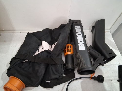 WORX TRIVAC 3-IN-ONE BLOWER/MULCHER/VACUUM WITH METAL IMPELLER AND COLLECTION BAG - 12AMP - 120V (MODEL: WG509) image 6