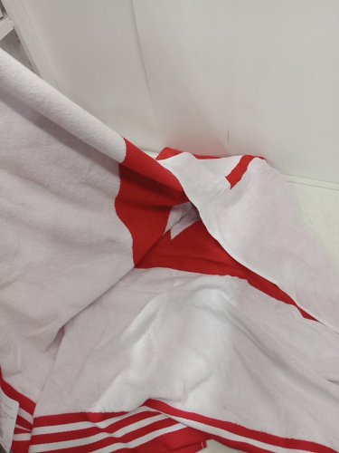 Safdie & co Canada day jacquard beach towel - 40" x 70" - red/white (model: 1993030) image 3