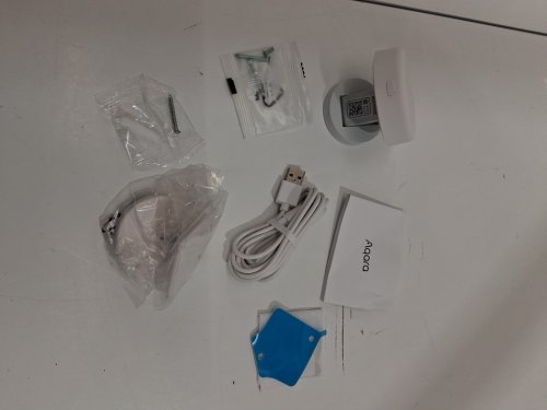 Aqara Presence Sensor FP2 mmWave Radar Wired Smart Motion Sensor - compatible with alexa and google home - white (model: PS-S02E) image 2