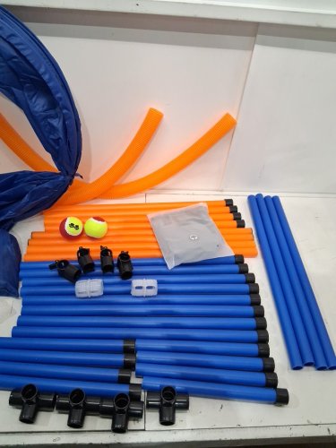 60pc JMMPOO AGILITY Obstacle Course Training Starter Kit - blue/orange image 5