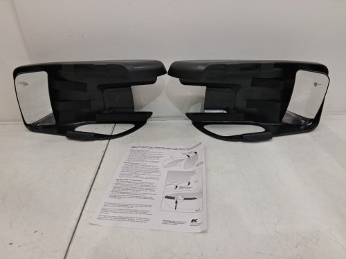 2PK K-SOURCE ZAP & SNAP, SNAP ON TOWING MIRRORS FOR FORD F150 2021 AND UP -  7" x 17" x 4" - BLACK (MODEL: 81860) image 2