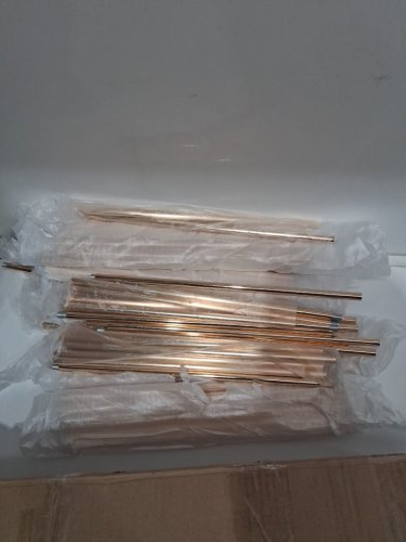 10PK Column wedding Flower Stands - 31.4" - gold (model: LJL-8024) image 4