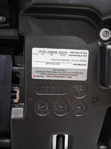 SAFETY 1ST 3-IN-1 HARNESS BOOSTER CAR SEAT - 100LB MAX - BLACK (MODEL: 22276CHHR) image 11