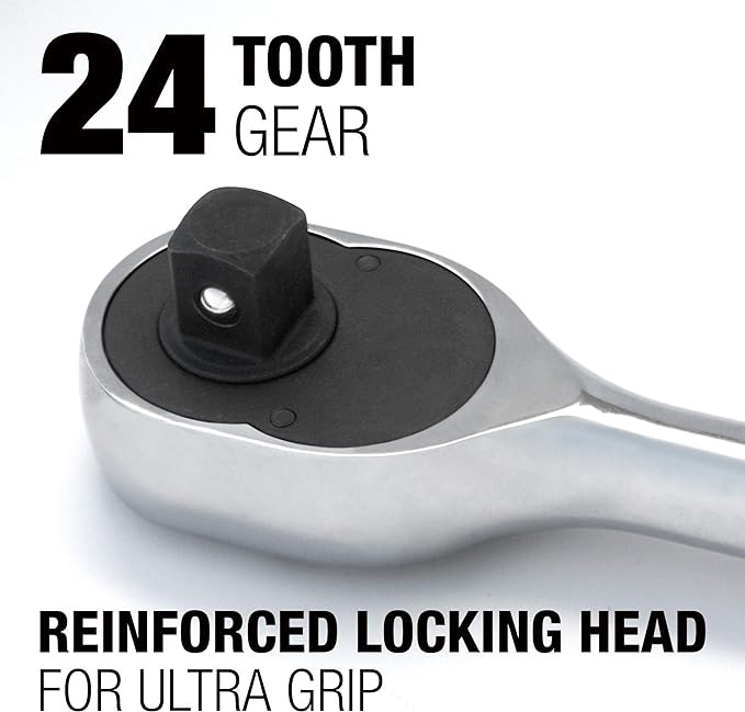 ezred telescoping knurled grip impact ratchet - 1" - 25"-40" - steel (model: mr1x) image 4