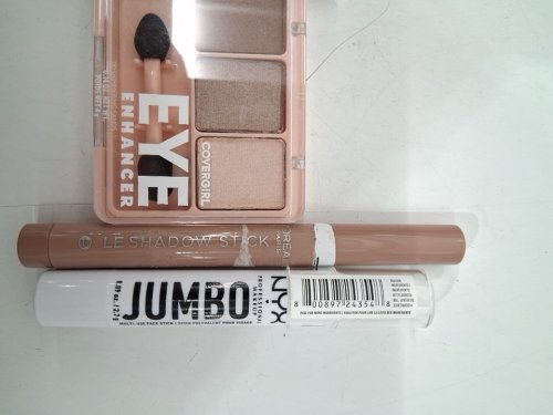4 assorted eyeshadows - assorted brands, sizes and shades - rose inc / covergirl / l'oreal paris / nyx image 3