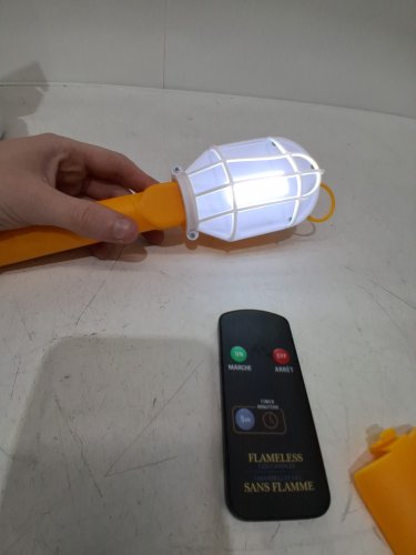 led flashlight work light - yellow image 3