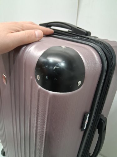 3PC SWISSGEAR HARD SIDE SPINNER SUITCASE SET - 30" / 26" / 20" - PINK image 20