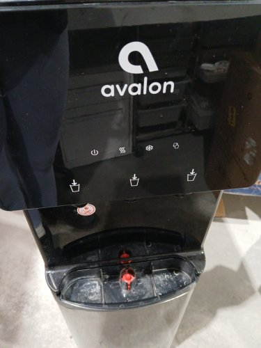 Avalon 3-Temperature BioGuard Bottom Fill Hot and Cold Water Dispenser for 3-5GAL JUGS - 13" x 41" x 12" - 400W - Black - (Model: A4BLWTRCLR) image 7