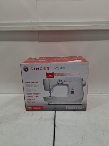 SINGER 63 STITCH BEGINNER SEWING MACHINE - WHITE (MODEL: M2100) image 2